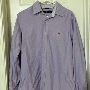 Lavender Polo Ralph Lauren Oxford button down